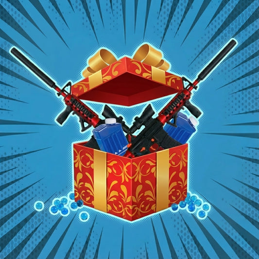 Výhodný balíček - 2× Gelshot pištoľ M4A1 + 2× náboje zadarmo