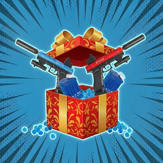 Výhodný balíček - 2× Gelshot Glock G-17 pištole + 2× náboje