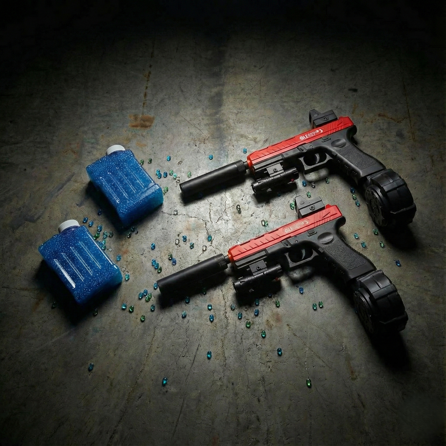 Výhodný balíček - Glock G-17 pistolky na gelové kuličky